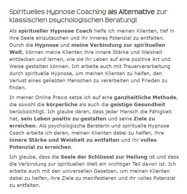 Alternative Psychologische Beratung für  Heilbronn