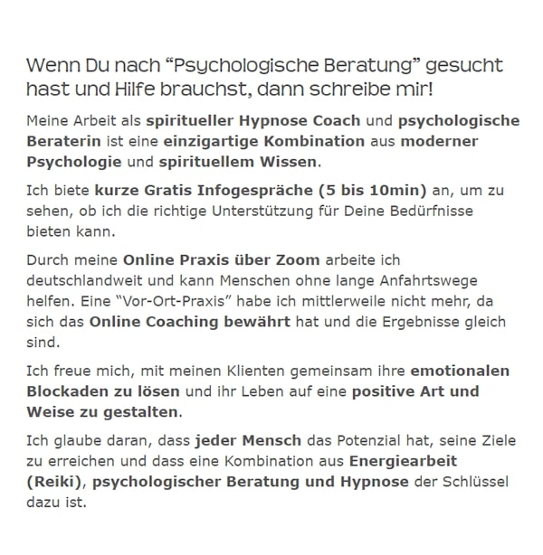 Psychologe Alternative für  Mannheim